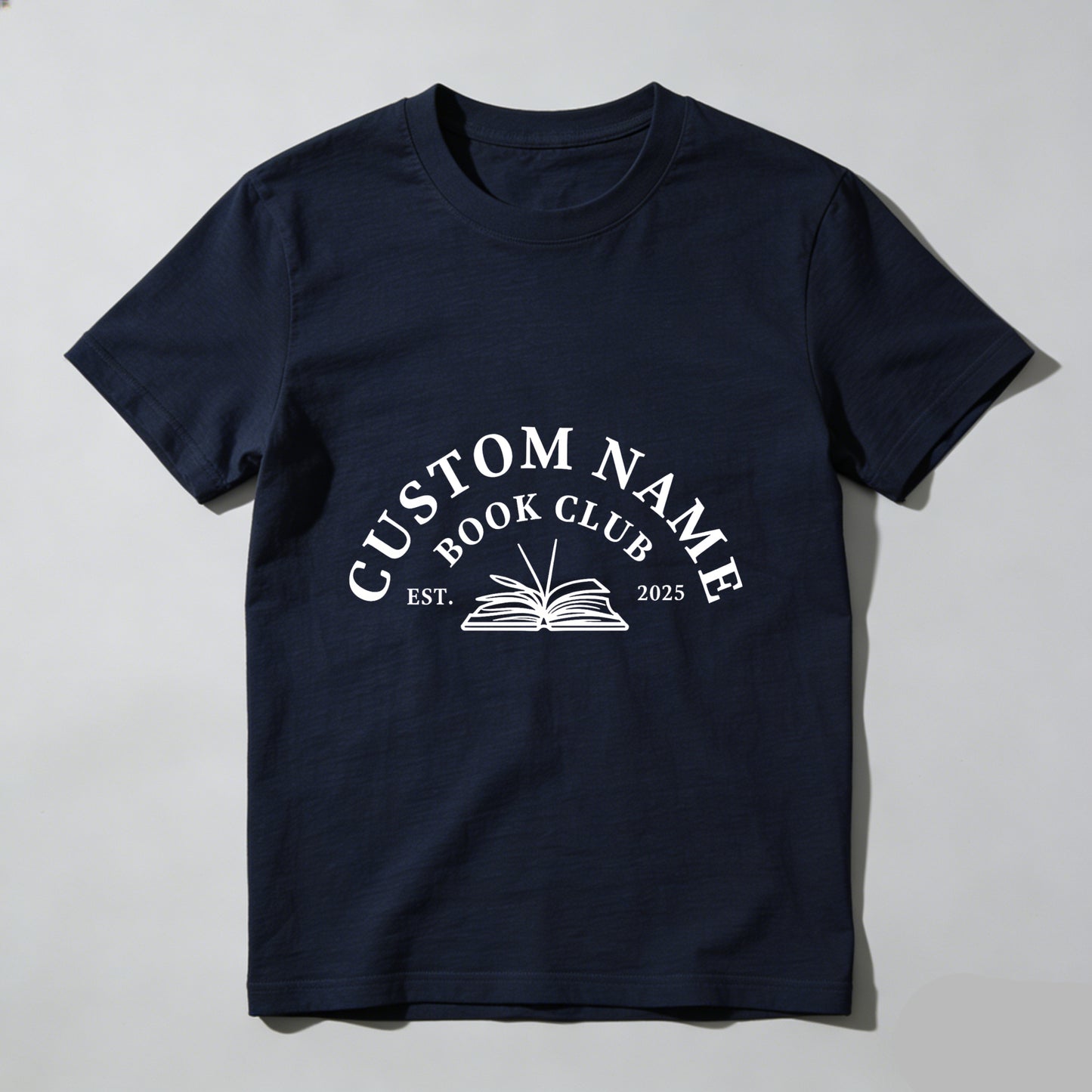 Wardrobecart Name Book Club Est 2025 Unisex Classic T-shirt