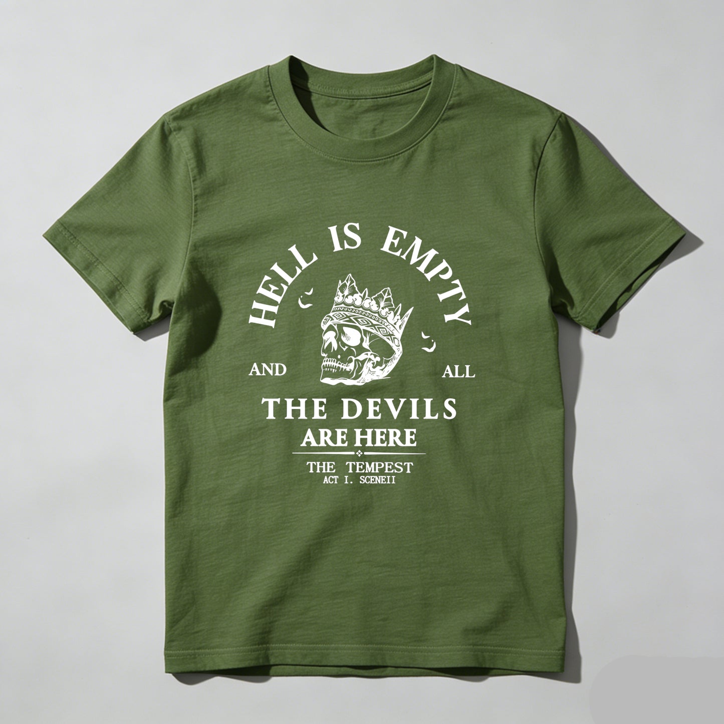 Wardrobecart Hell Is Empty And All The Devils Are Here Unisex Classic T-shirt