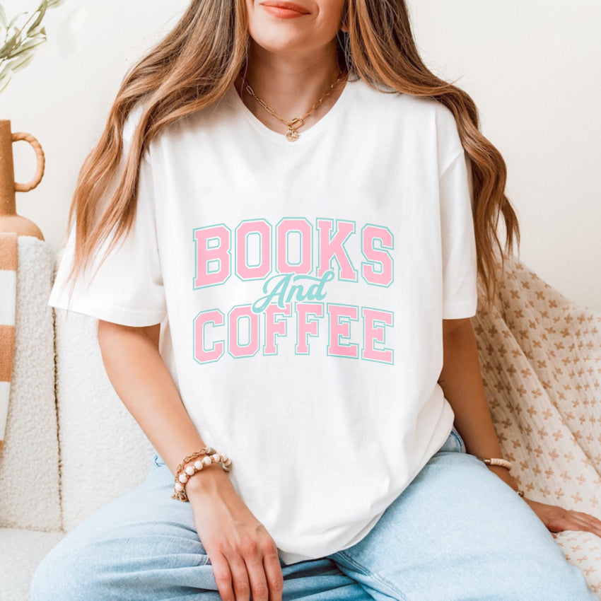 Wardrobecart Books And Coffee Unisex Classic T-shirt