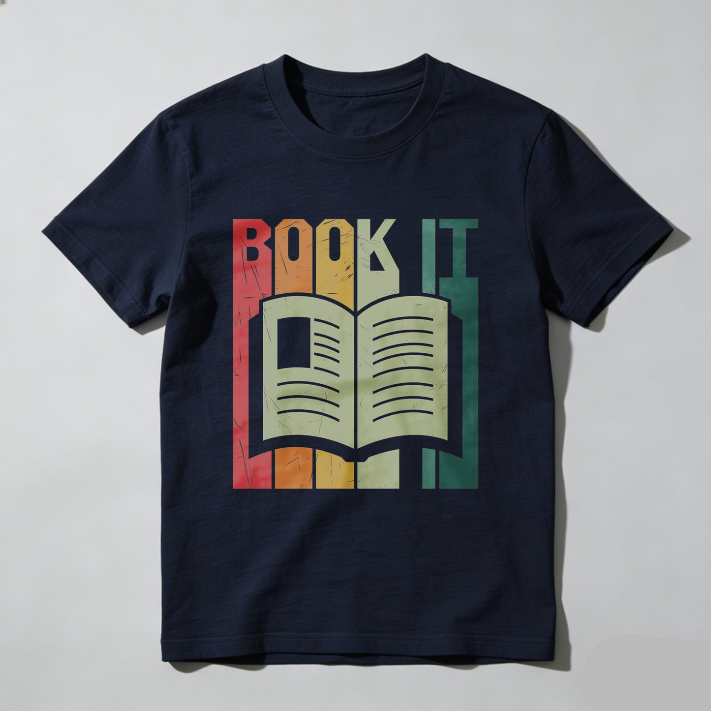 Wardrobecart Book It With Open Book Design Unisex Classic T-shirt
