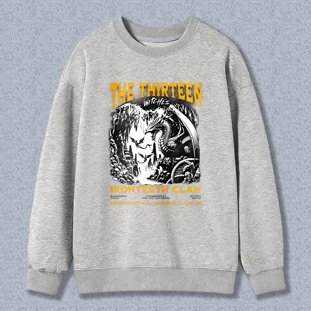 Wardrobecart The Thirteen Witches Iron Teeth Clan Unisex Classic Sweatshirt