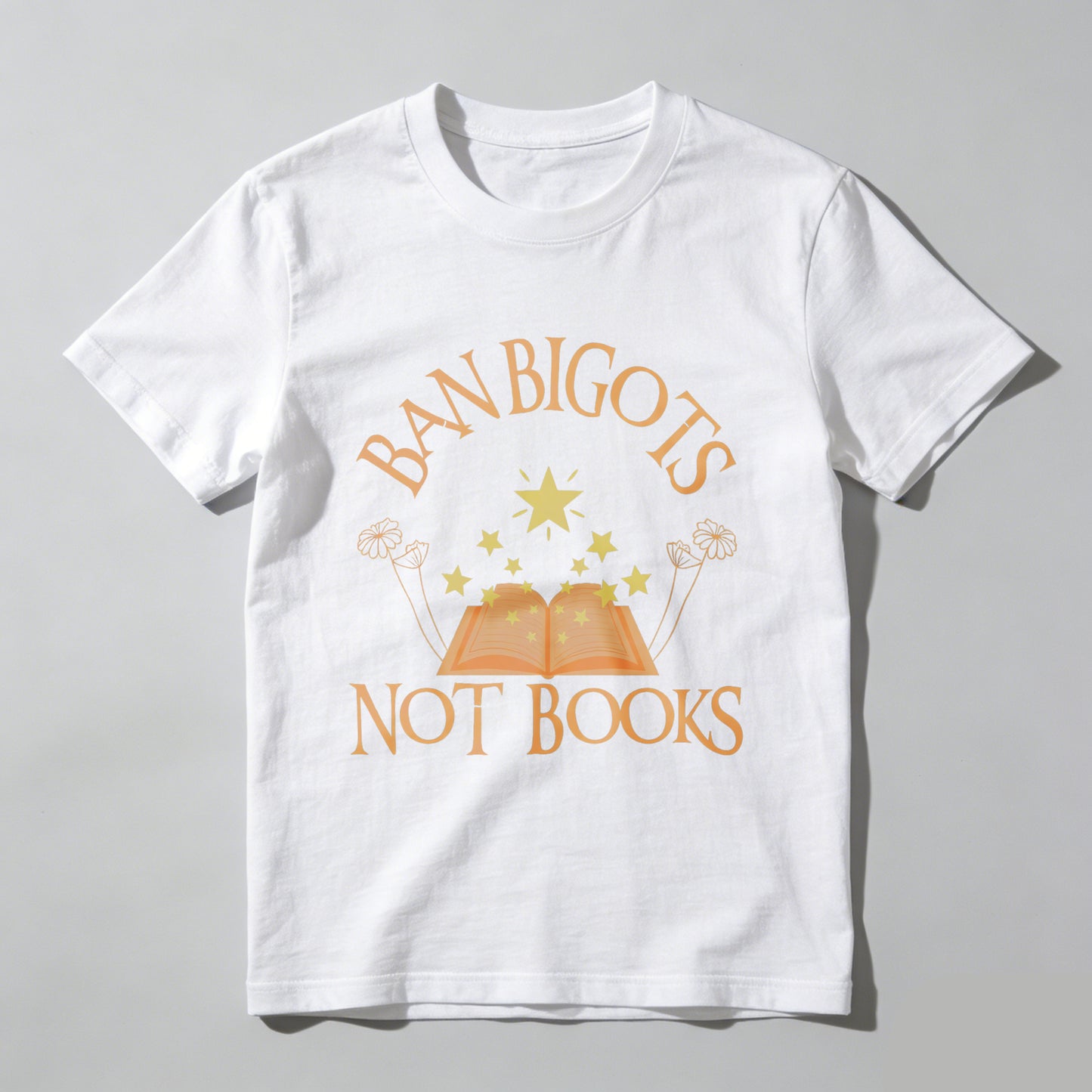 Wardrobecart Ban Bigots Not Books Unisex Classic T-shirt