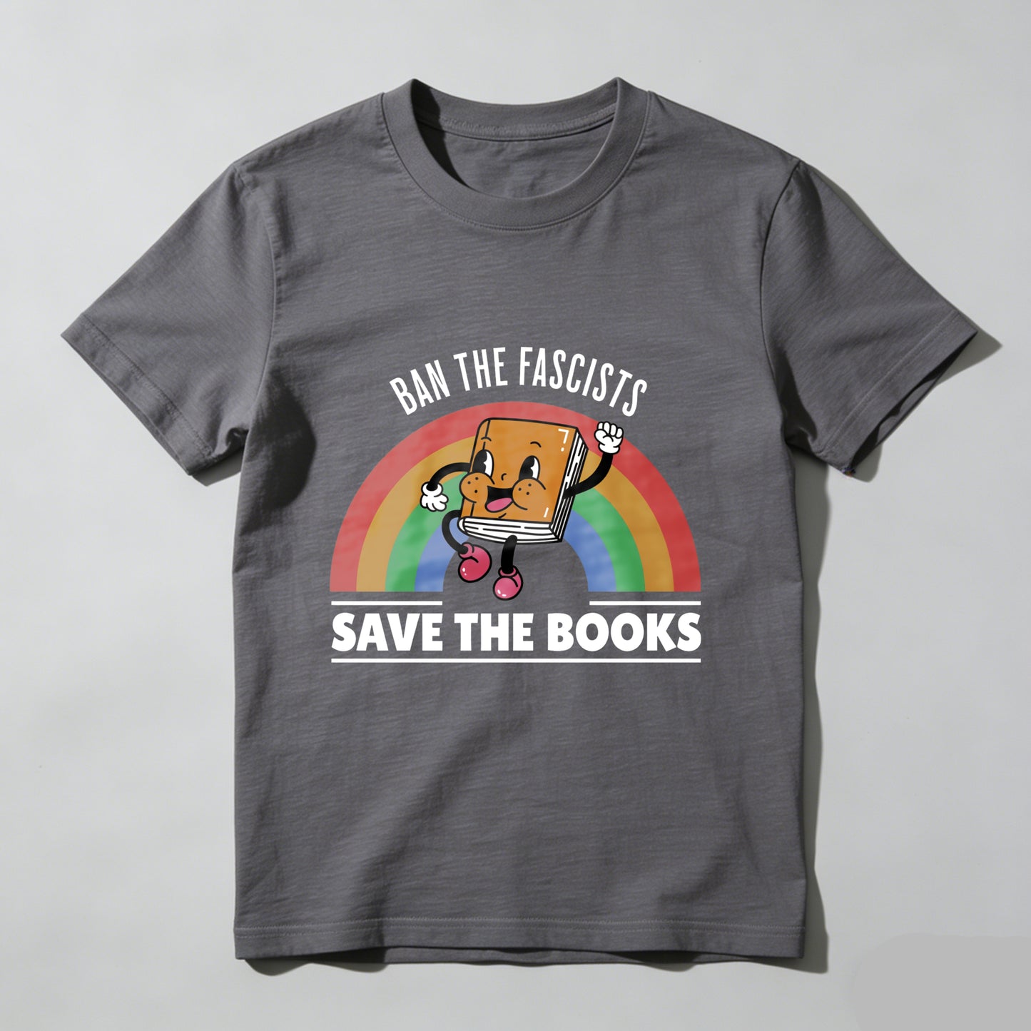 Wardrobecart Ban The Fascists Save The Books Unisex Classic T-shirt