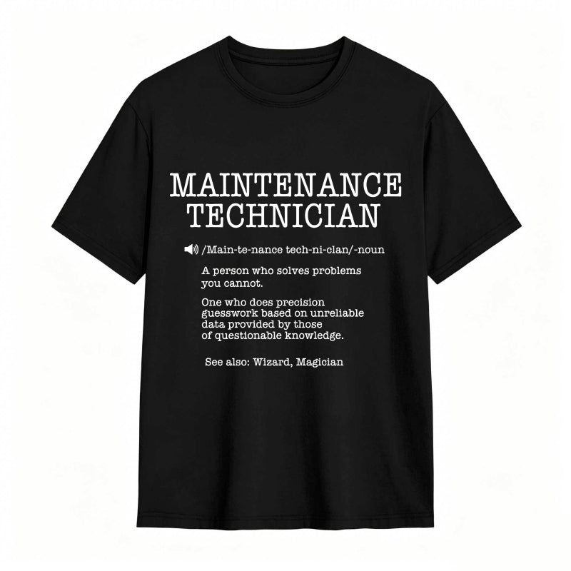 Maintenance Technician Repair Worker Handyman T-Shirt