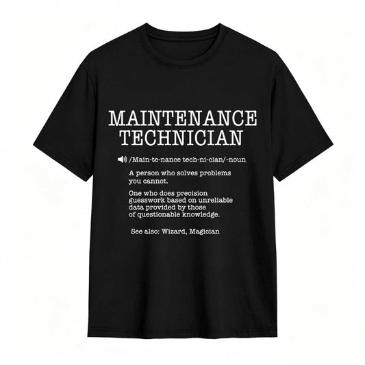 Maintenance Technician Repair Worker Handyman T-Shirt