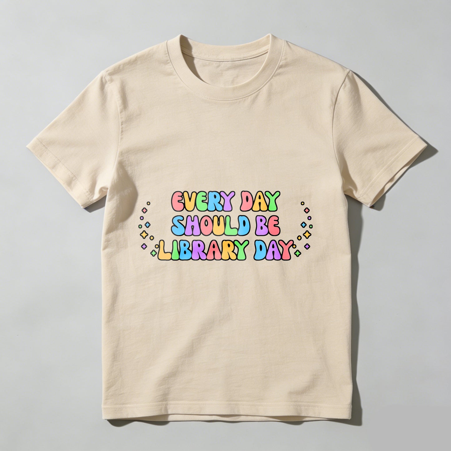 Wardrobecart Every Day Should Be Library Day Unisex Classic T-shirt