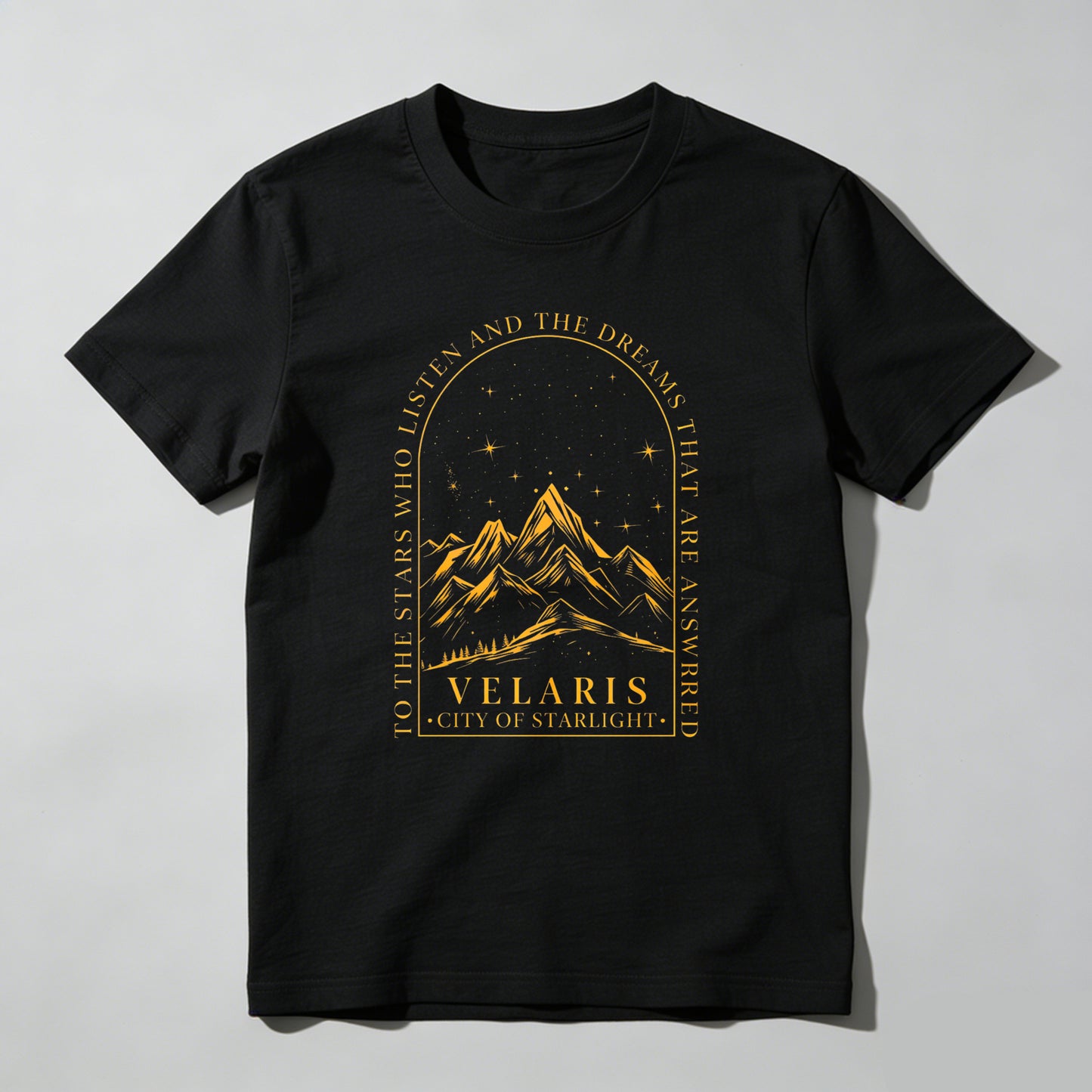 Wardrobecart To The Stars Who Listen And The Dreams That Are Answered Velaris City Of Starlight Unisex Classic T-shirt