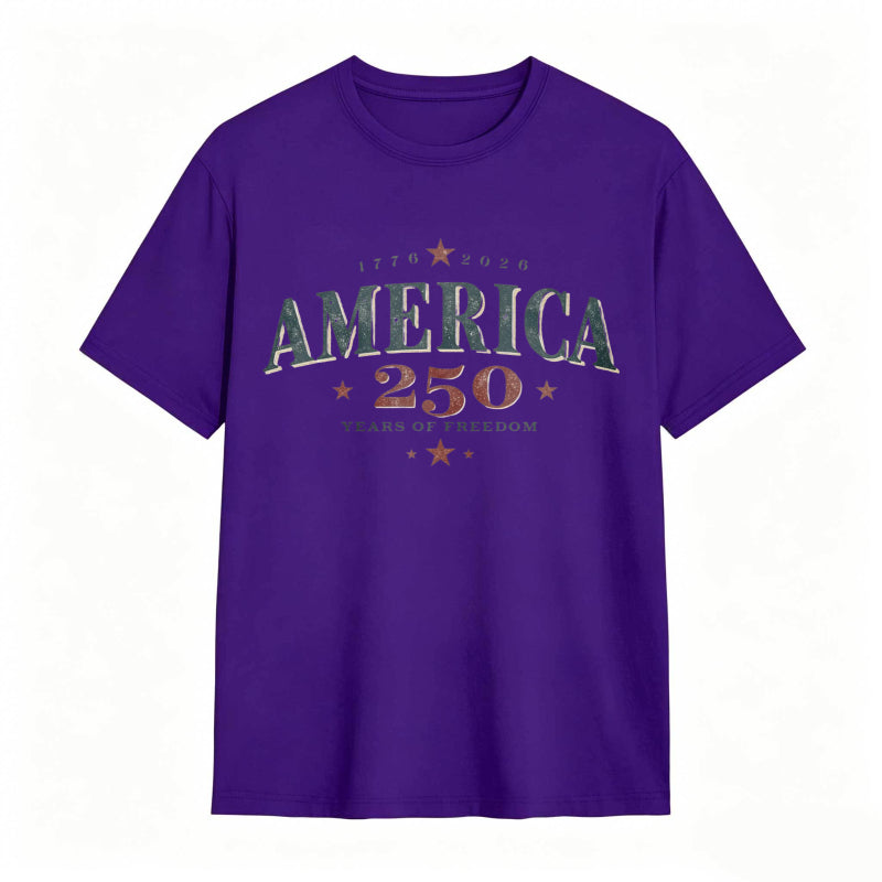 America 250 Years Of Freedom 1776 2026 T-shirt