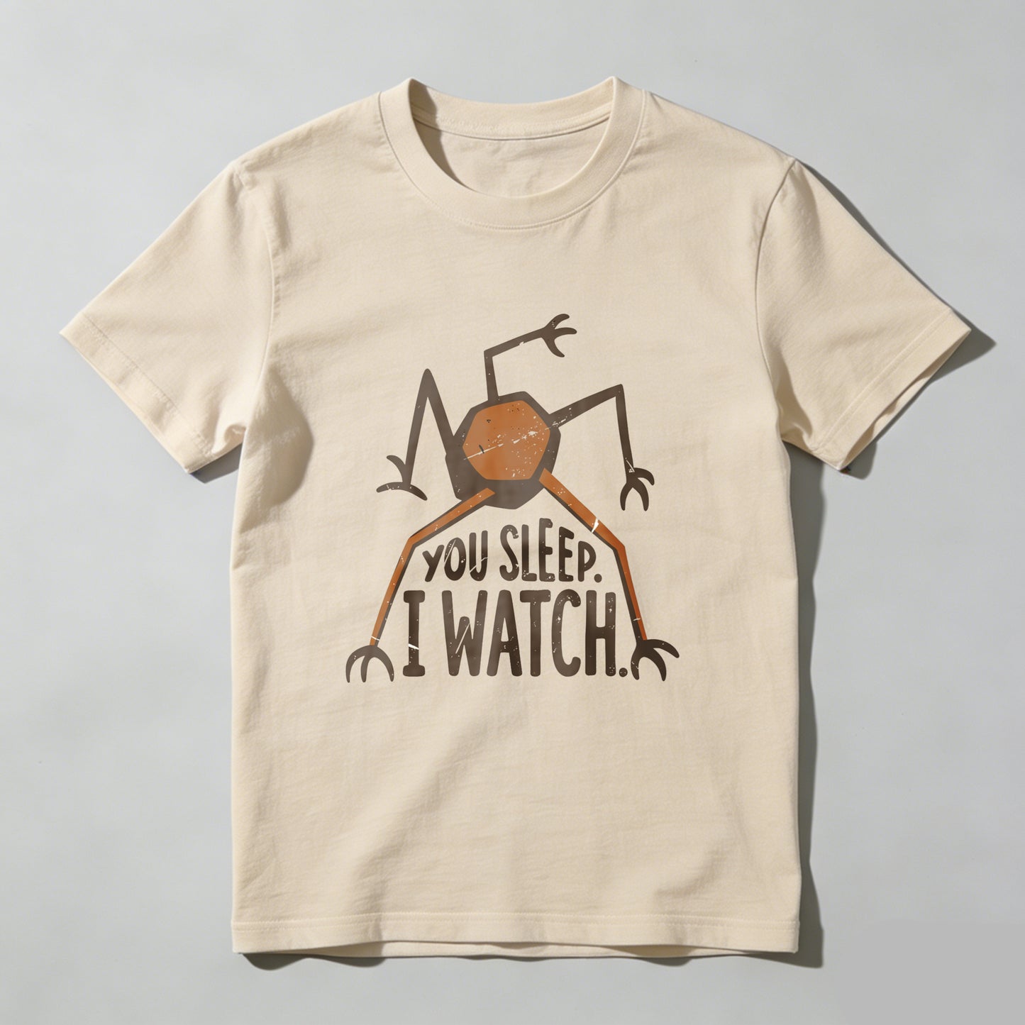 Wardrobecart You Sleep I Watch Spider Design Unisex Classic T-shirt