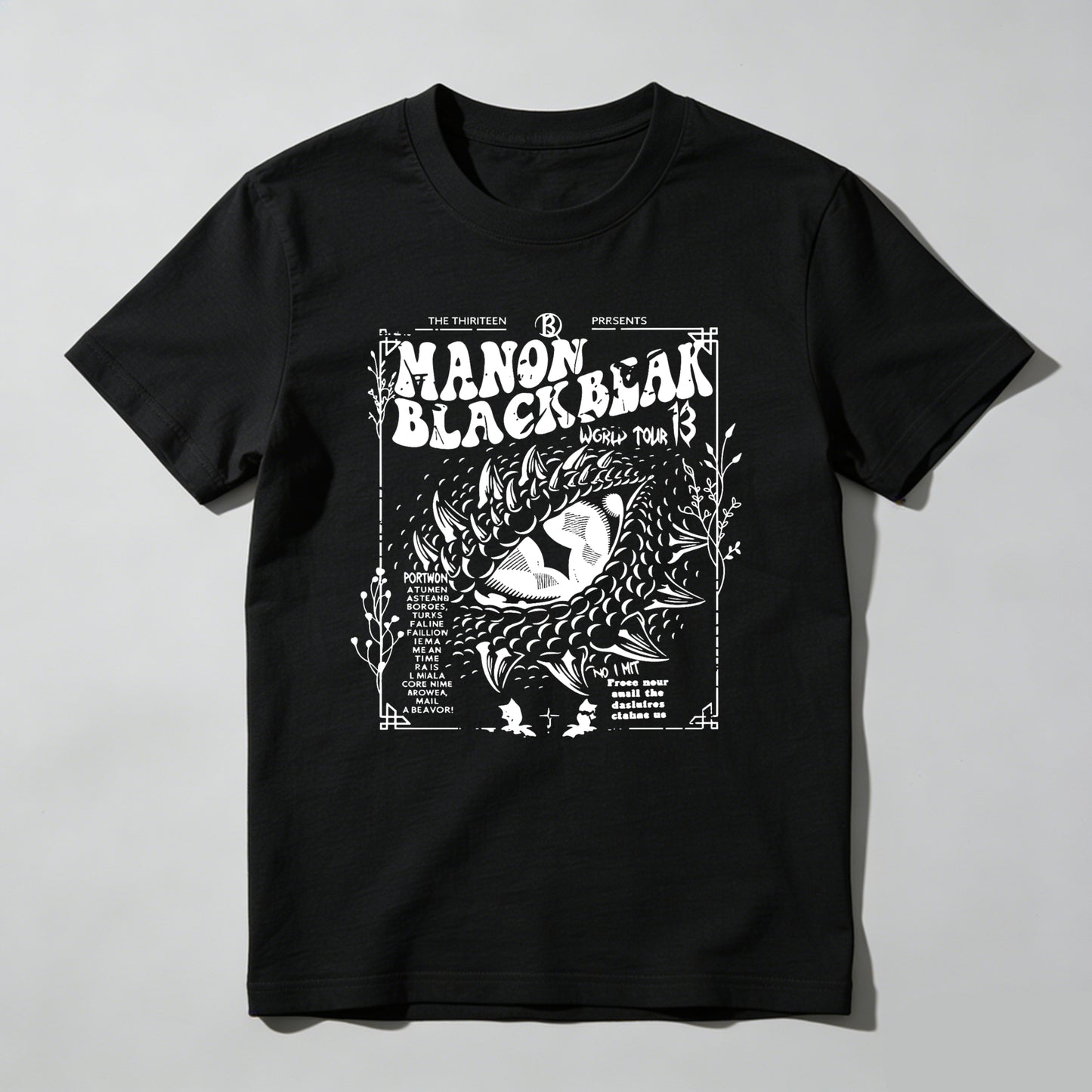 Wardrobecart Manon Blackbeak World Tour 13 Unisex Classic T-shirt