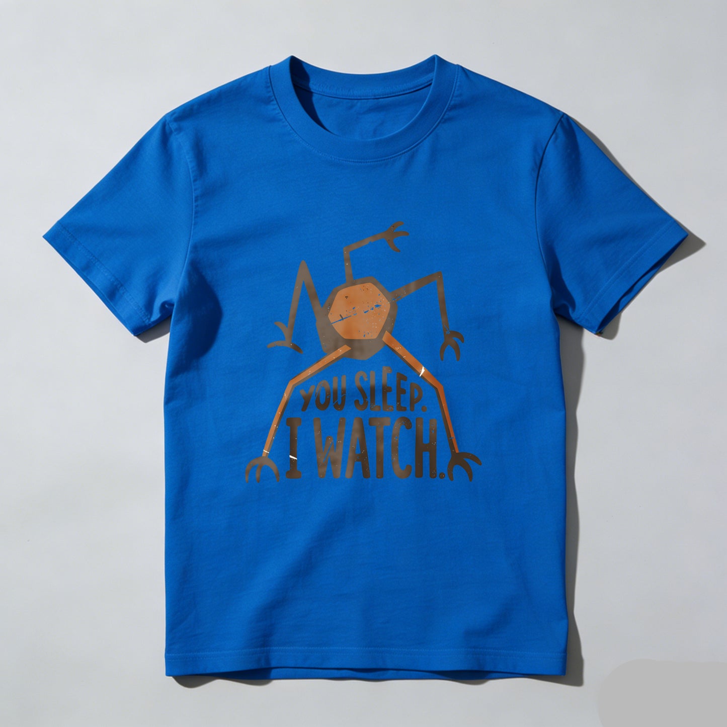 Wardrobecart You Sleep I Watch Spider Design Unisex Classic T-shirt