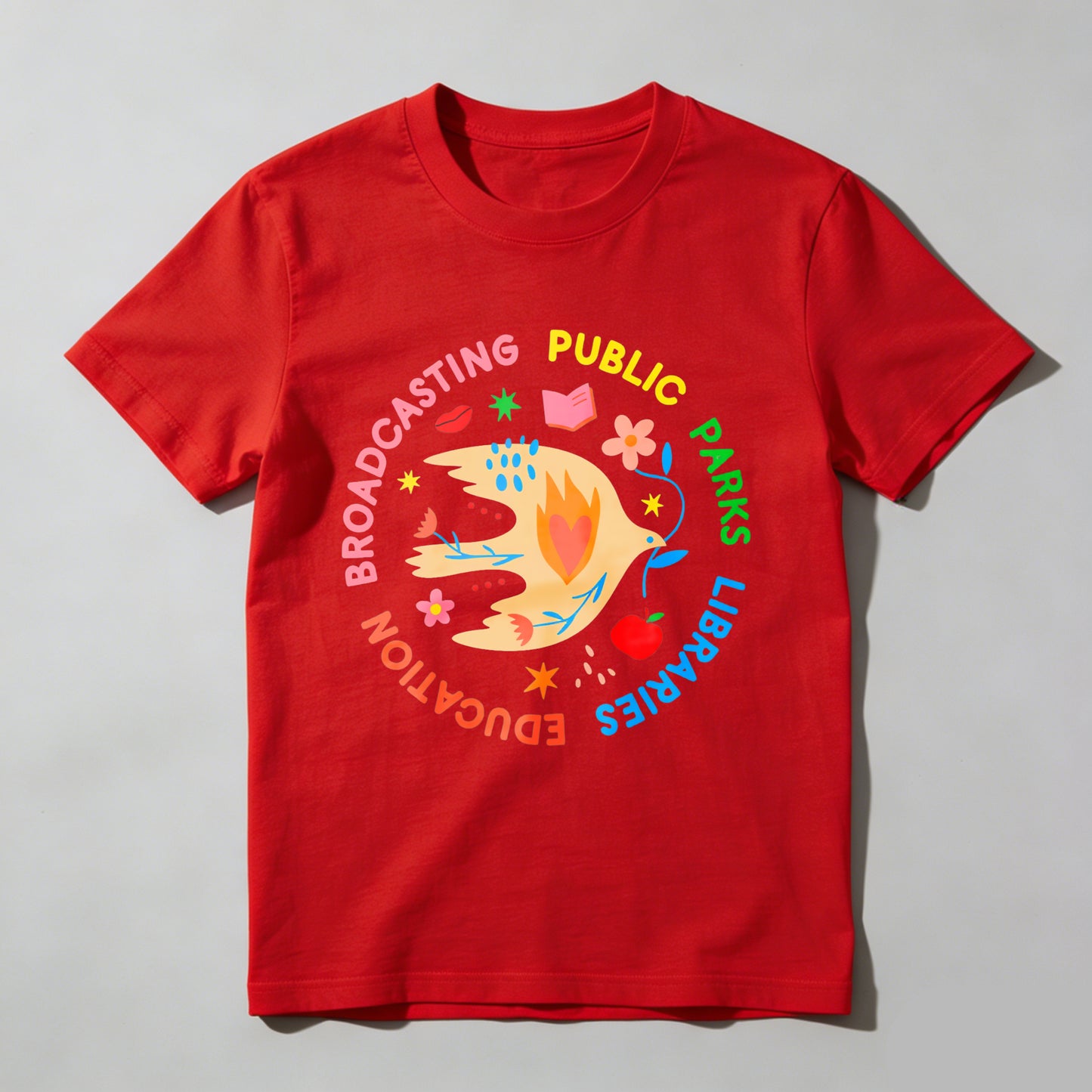 Wardrobecart Broadcasting Public Parks Libraries Education Unisex Classic T-shirt