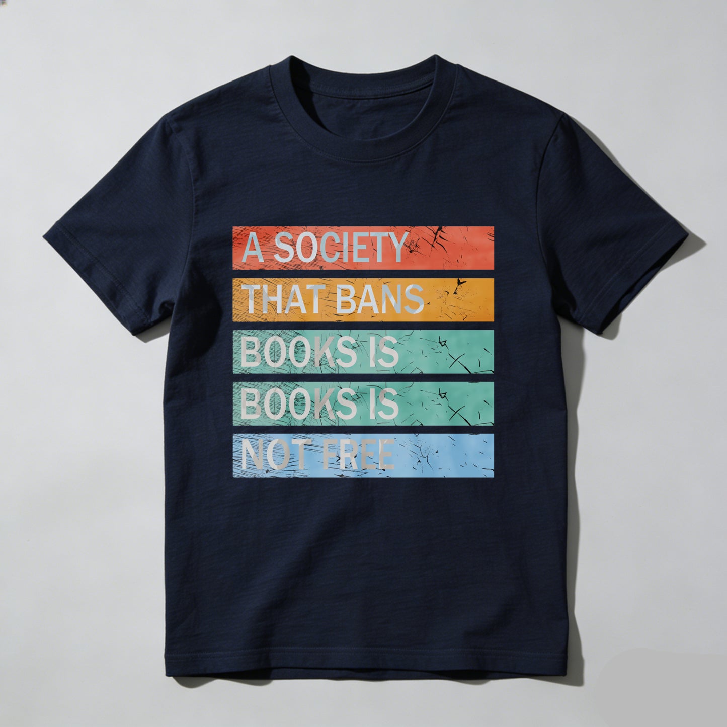 Wardrobecart A Society That Bans Books Is Not Free Unisex Classic T-shirt