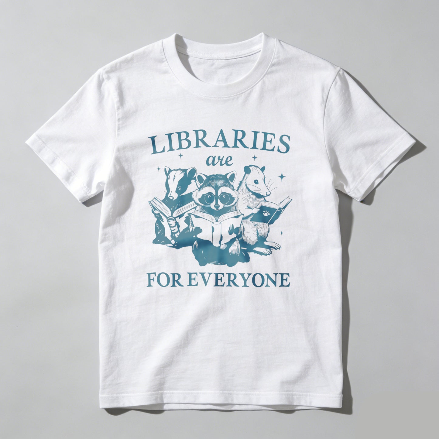 Wardrobecart Libraries Are For Everyone Unisex Classic T-shirt