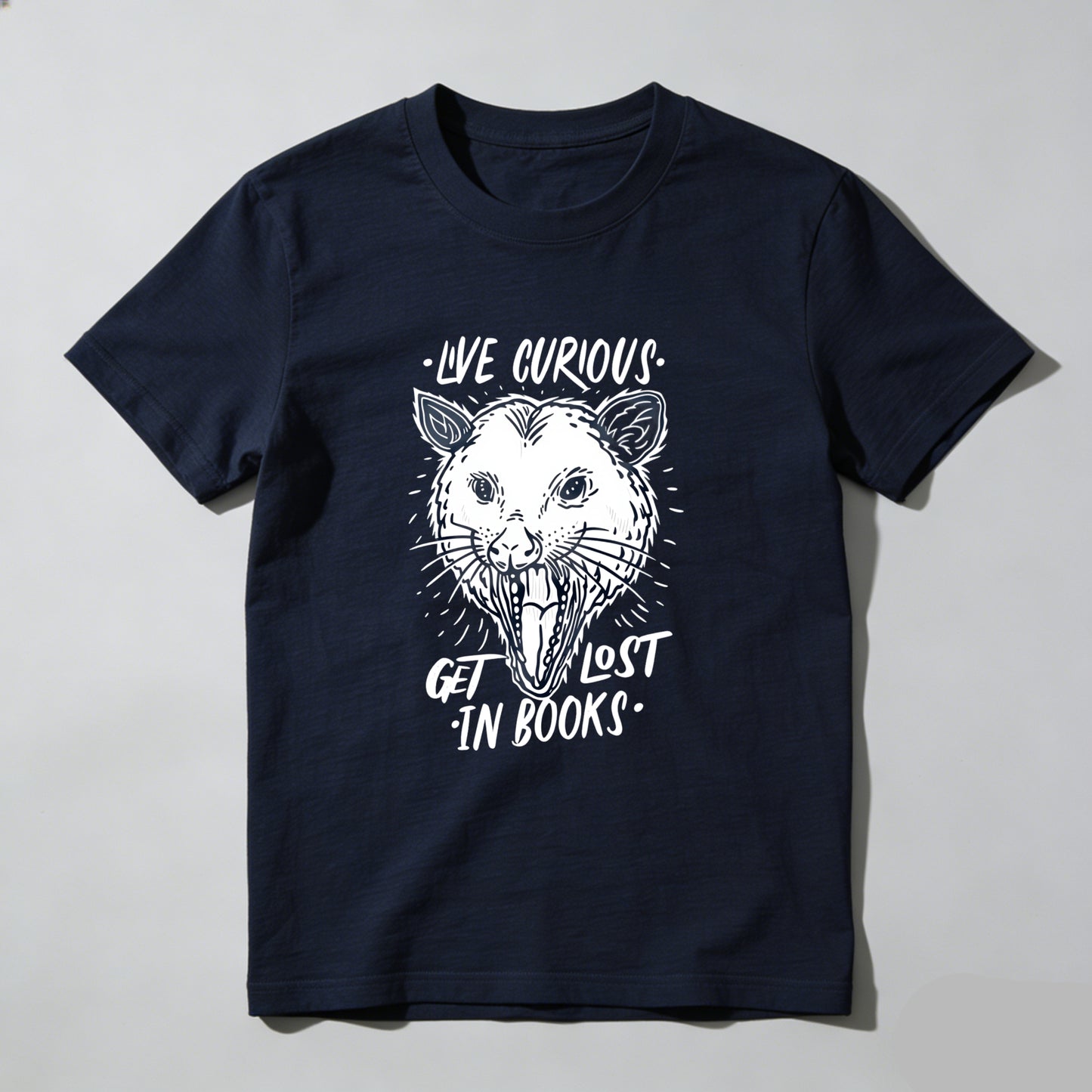 Wardrobecart Live Curious Get Lost In Books Unisex Classic T-shirt