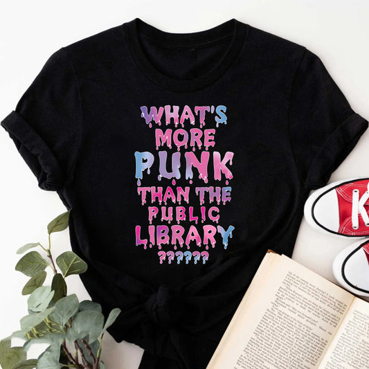 Wardrobecart What's More Punk Than The Public Library Unisex Classic T-shirt