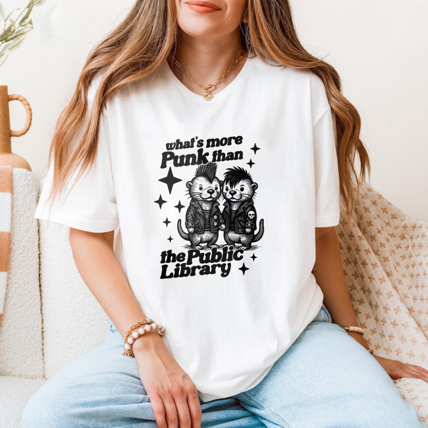 Wardrobecart What's More Punk Than The Public Library Unisex Classic T-shirt