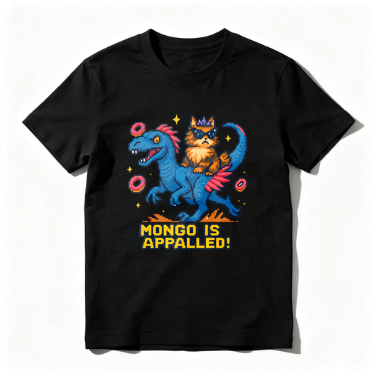 Wardrobecart Cat Riding Dragon With Donuts And Stars Unisex Classic T-shirt