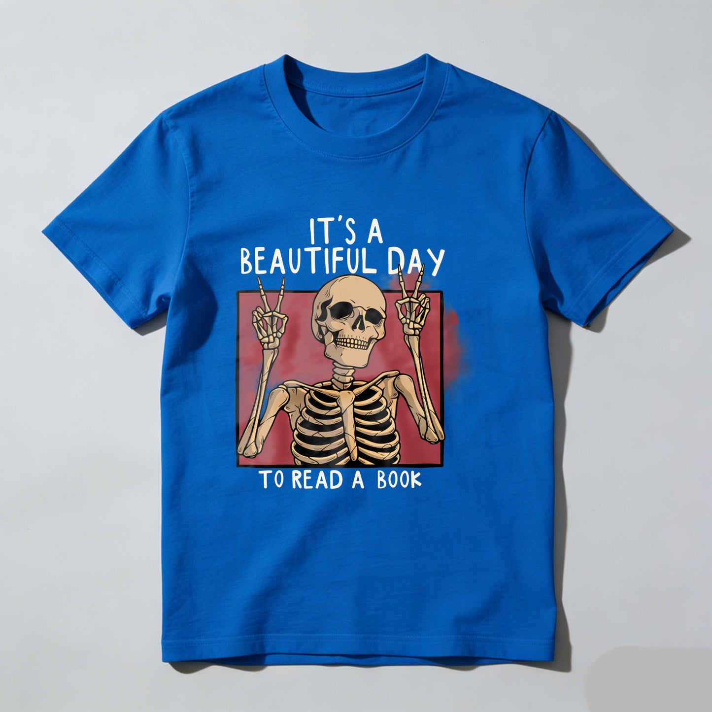 Wardrobecart It's A Beautiful Day To Read A Book Unisex Classic T-shirt