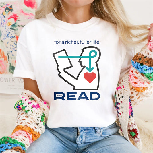 Wardrobecart For A Richer Fuller Life Read Unisex Classic T-shirt 100% cotton