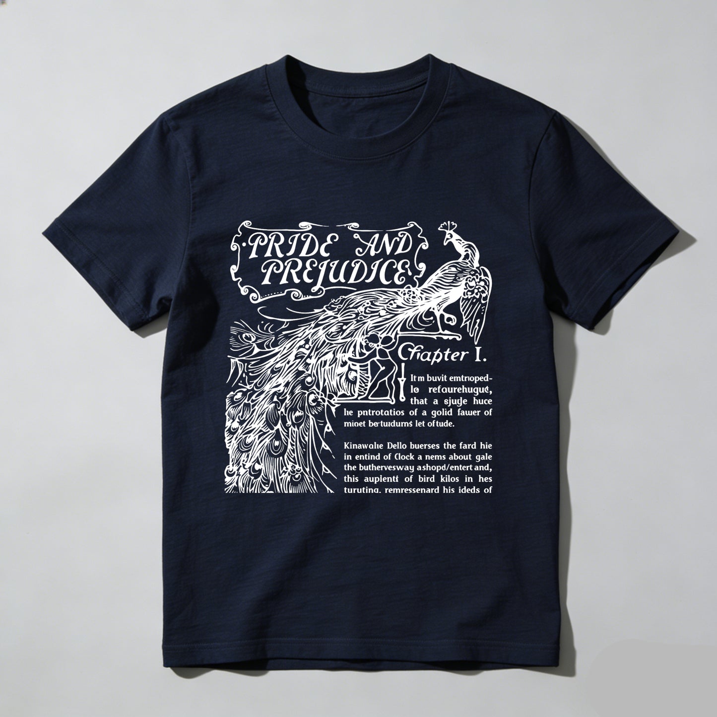 Wardrobecart Pride And Prejudice Chapter One Design Unisex Classic T-shirt