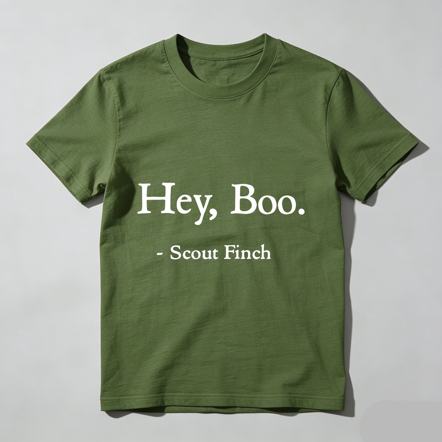 Wardrobecart Hey Boo Scout Finch Unisex Classic T-shirt