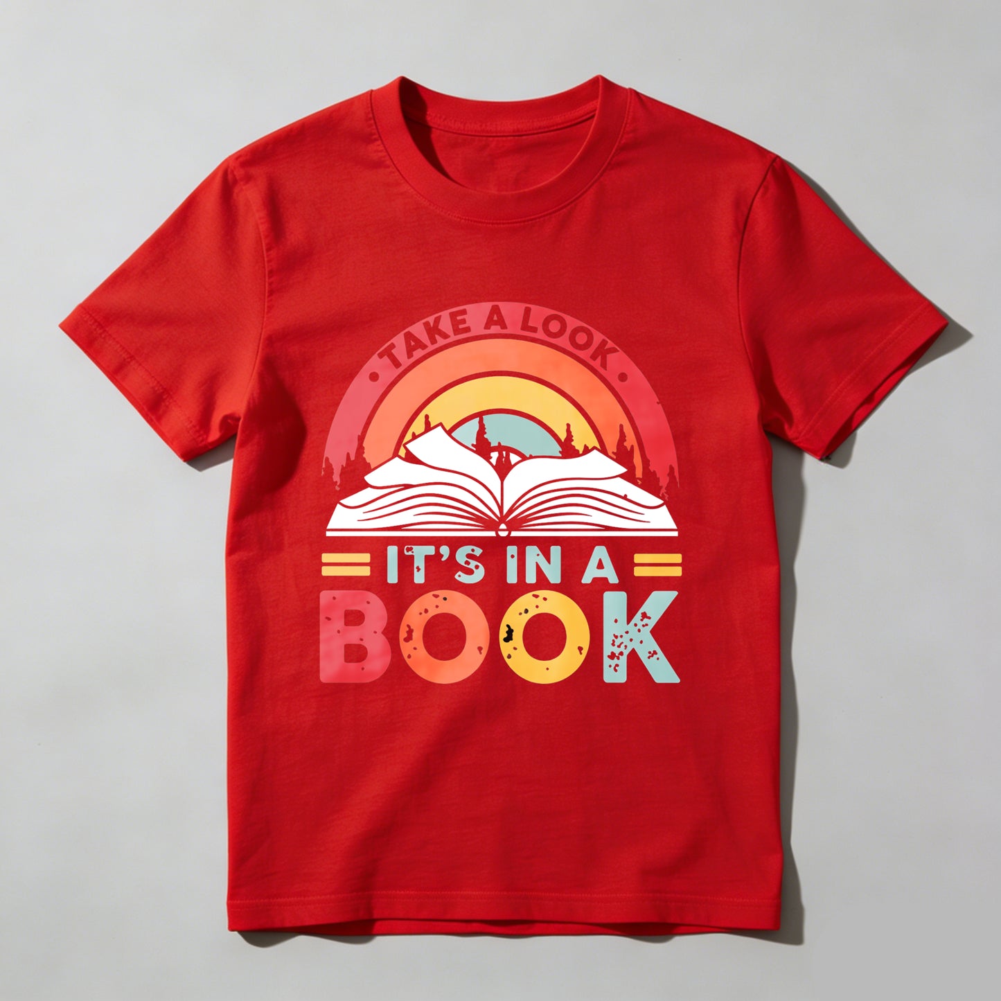 Wardrobecart Take A Look Its In A Book Unisex Classic T-shirt