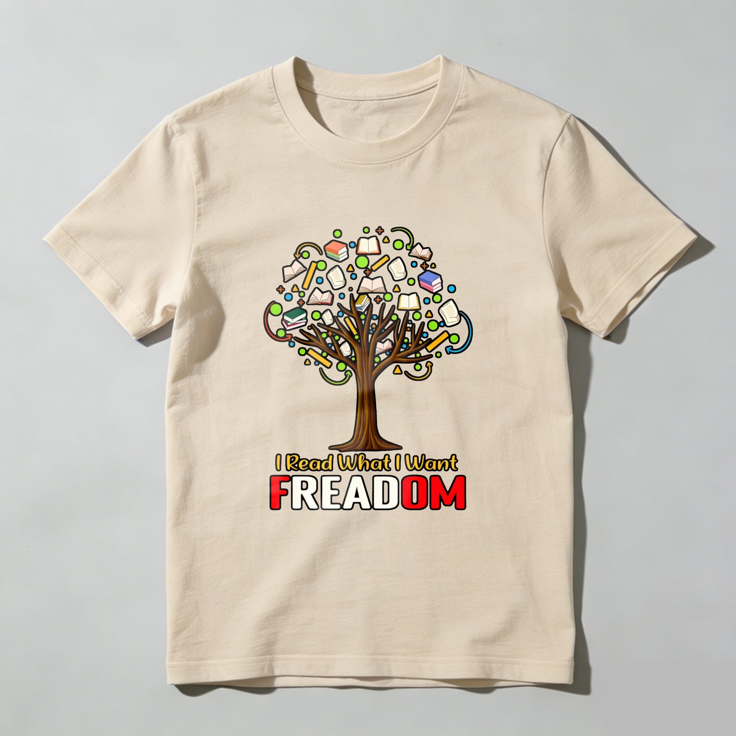 Wardrobecart I Read What I Want Freadom Tree Books Unisex Classic T-shirt