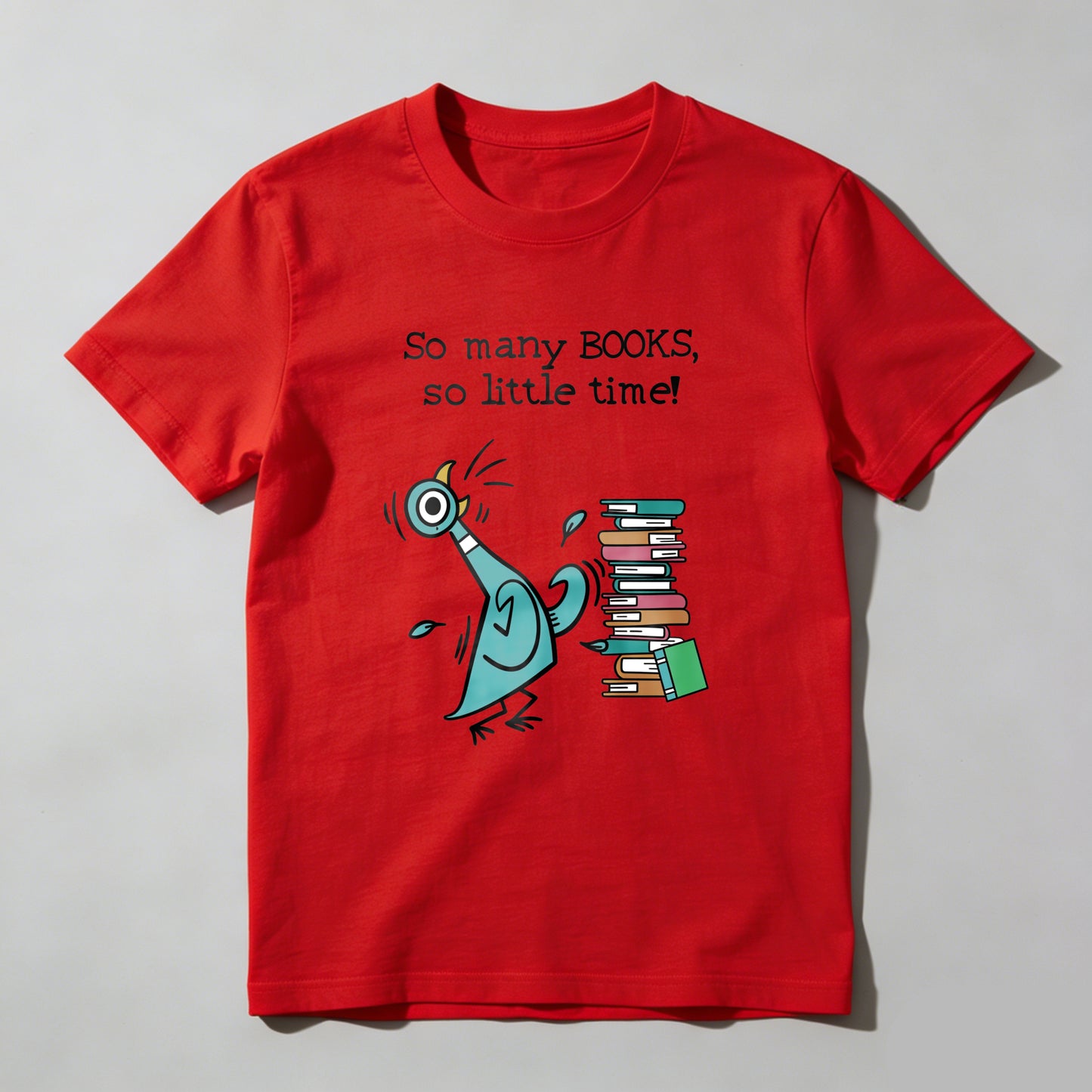 Wardrobecart So Many Books So Little Time Bird And Books Unisex Classic T-shirt