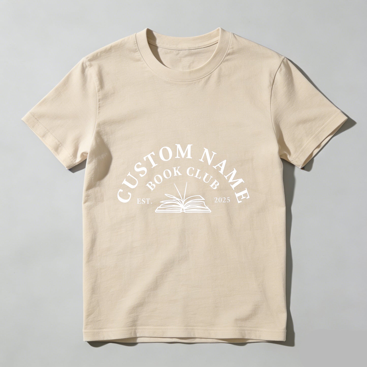 Wardrobecart Name Book Club Est 2025 Unisex Classic T-shirt