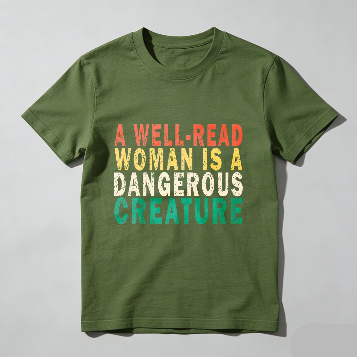 Wardrobecart A Well Read Woman Is A Dangerous Creature Unisex Classic T-shirt