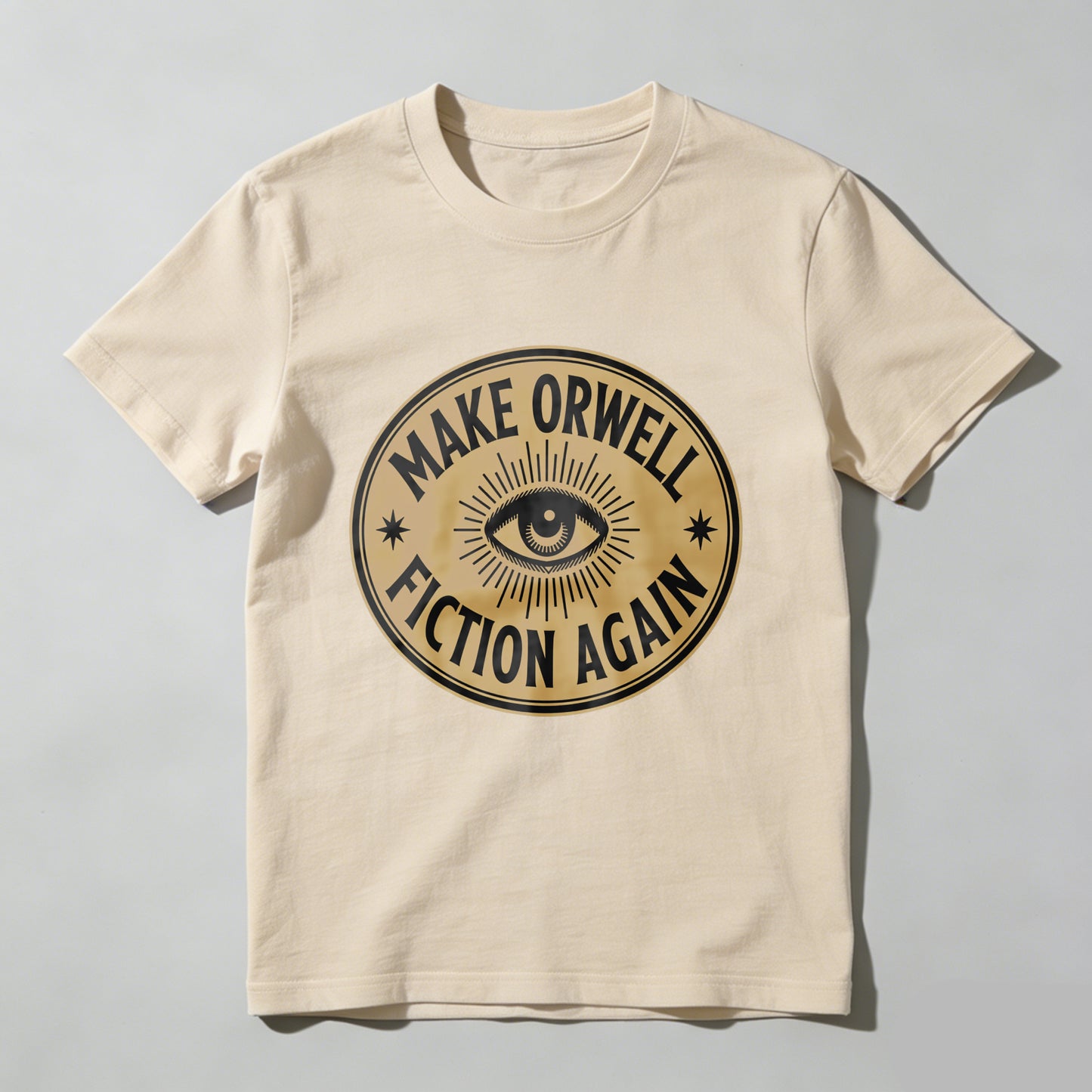 Wardrobecart Make Orwell Fiction Again Eye Symbol Unisex Classic T-shirt