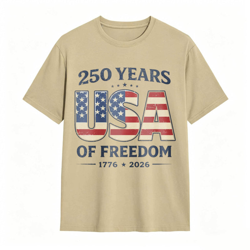 250 Years Usa Of Freedom 1776 2026 T-shirt