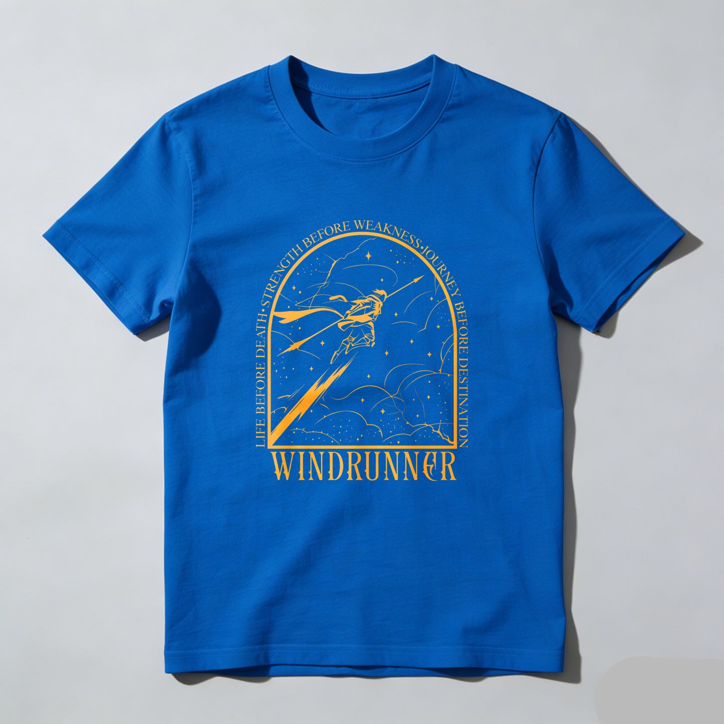 Wardrobecart Windrunner Before Death Strength Before Weakness Unisex Classic T-shirt