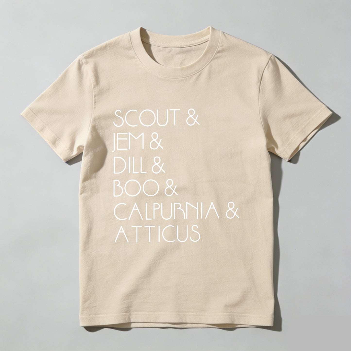 Wardrobecart Scout Jem Dill Boo Calpurnia Atticus Unisex Classic T-shirt