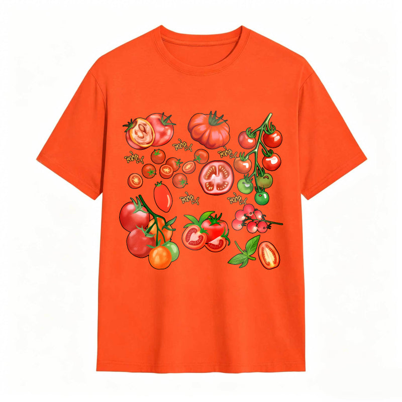 Tomato Garden Design Unisex Classic T-shirt