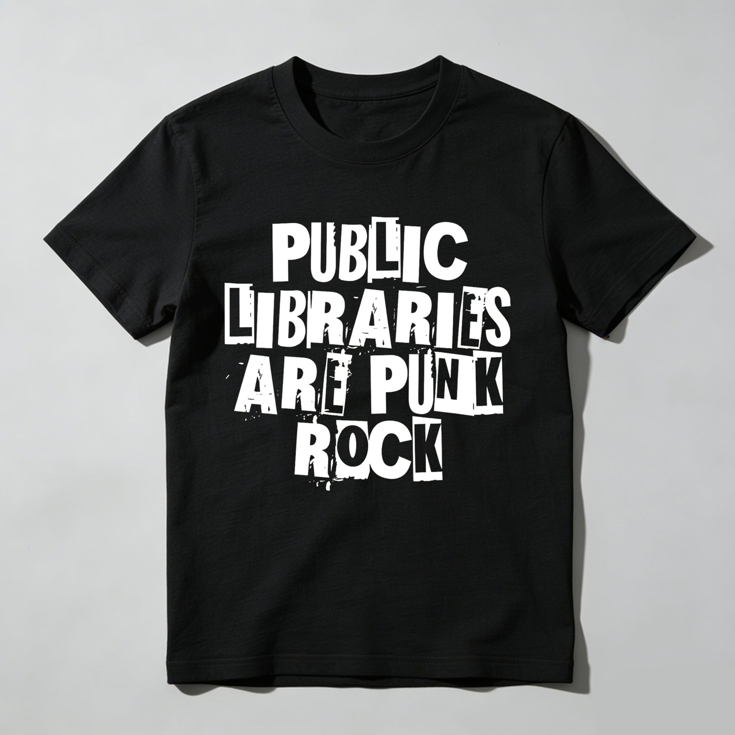 Wardrobecart Public Libraries Are Punk Rock Unisex Classic T-shirt
