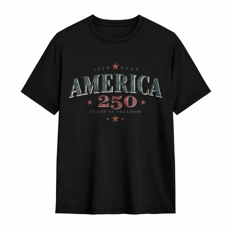 America 250 Years Of Freedom 1776 2026 T-shirt