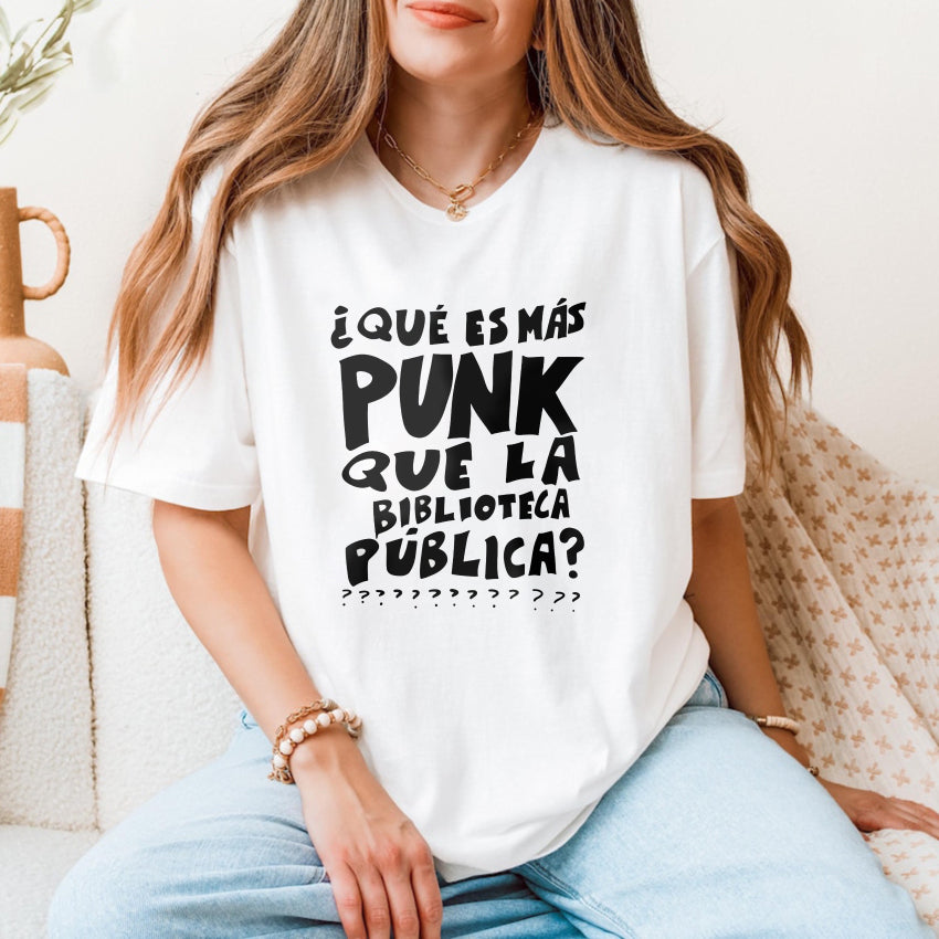 Wardrobecart What Is More Punk Than The Public Library Unisex Classic T-shirt