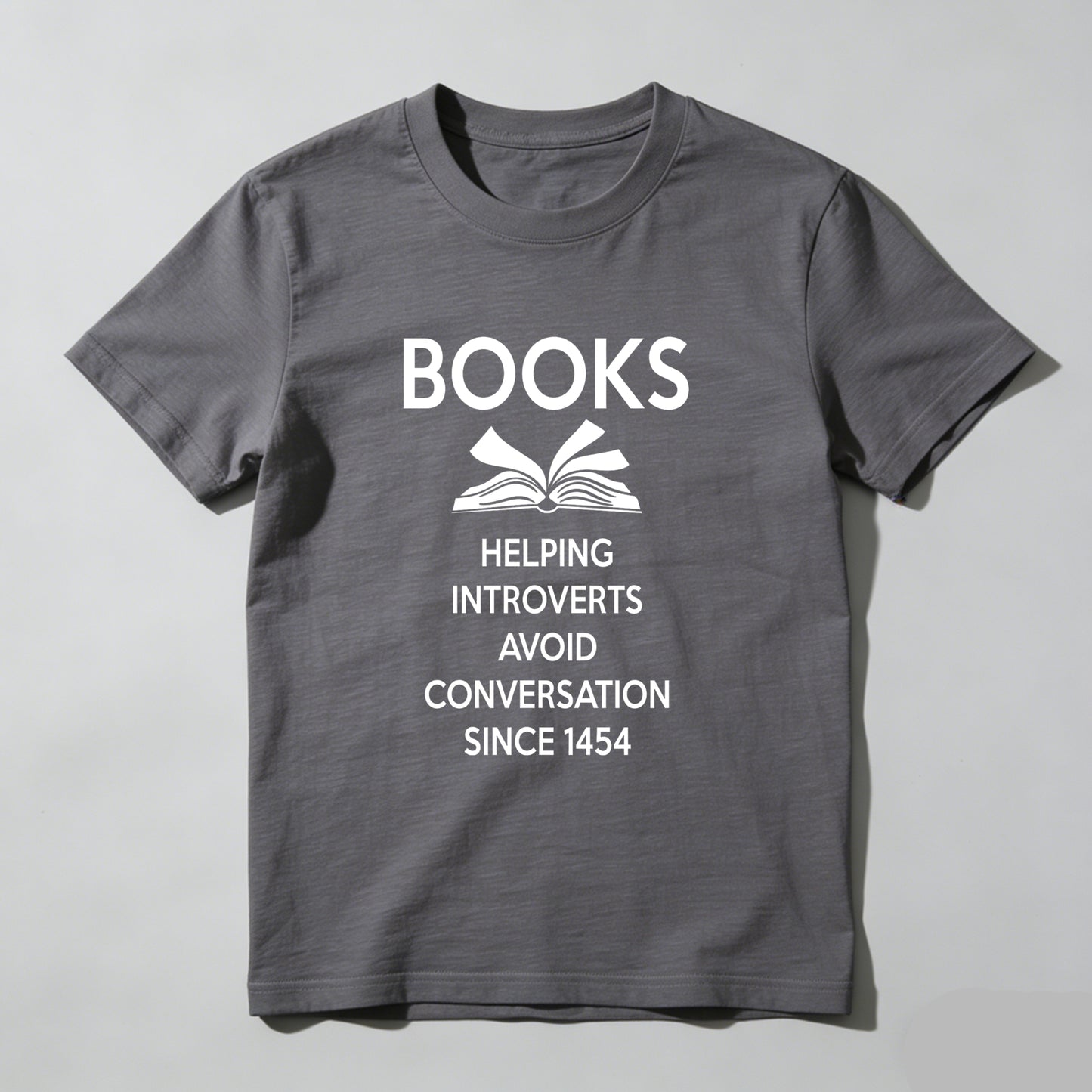 Wardrobecart Books Helping Introverts Avoid Conversation Since 1454 Unisex Classic T-shirt
