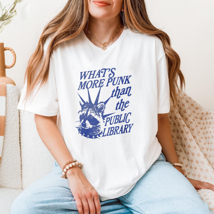 Wardrobecart What's More Punk Than The Public Library Unisex Classic T-shirt
