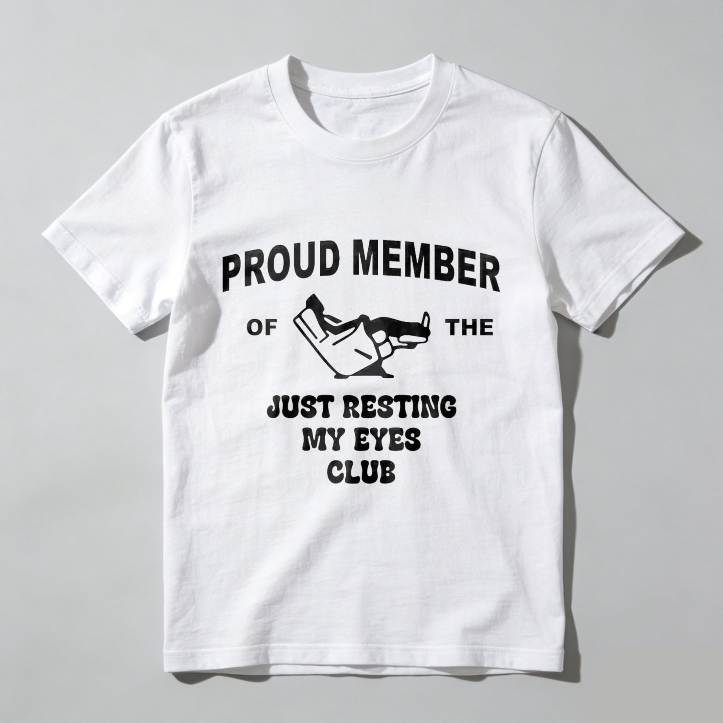 Just Resting My Eyes Funny Dad Shirt