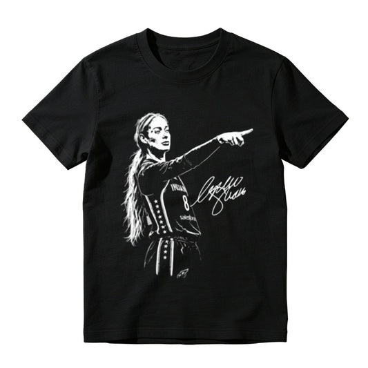 Sophie Cunningham Vintage Basketball Graphic Tee, Retro Sports Fan Unisex Cotton T-Shirt