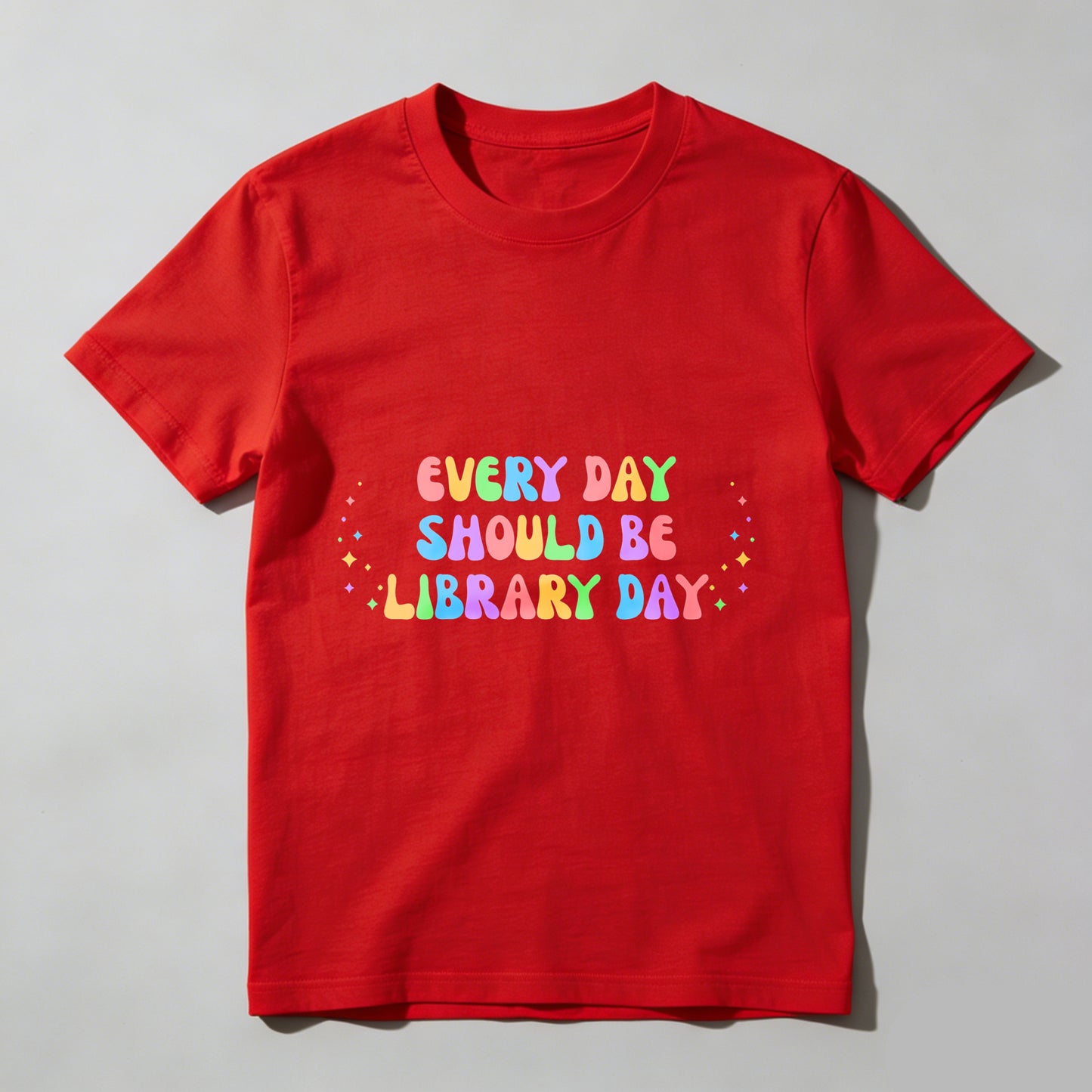 Wardrobecart Every Day Should Be Library Day Unisex Classic T-shirt