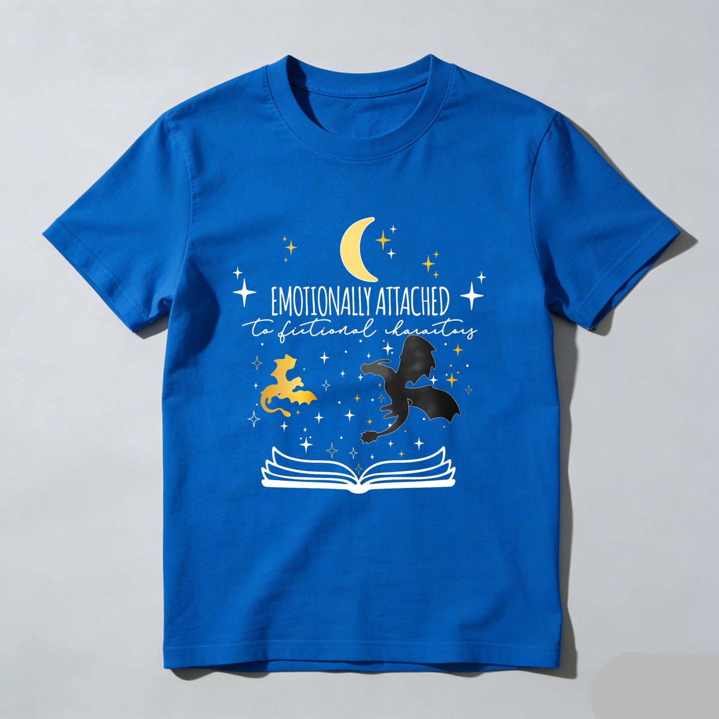 Wardrobecart Emotionally Attached To Fictional Characters Unisex Classic T-shirt