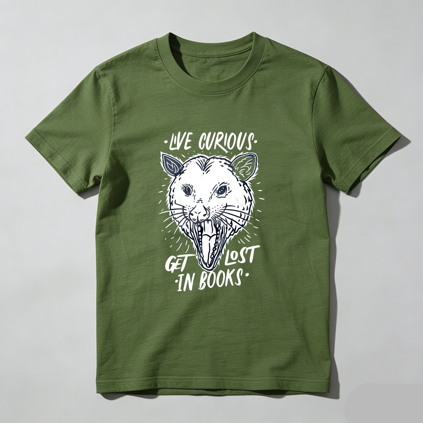 Wardrobecart Live Curious Get Lost In Books Unisex Classic T-shirt