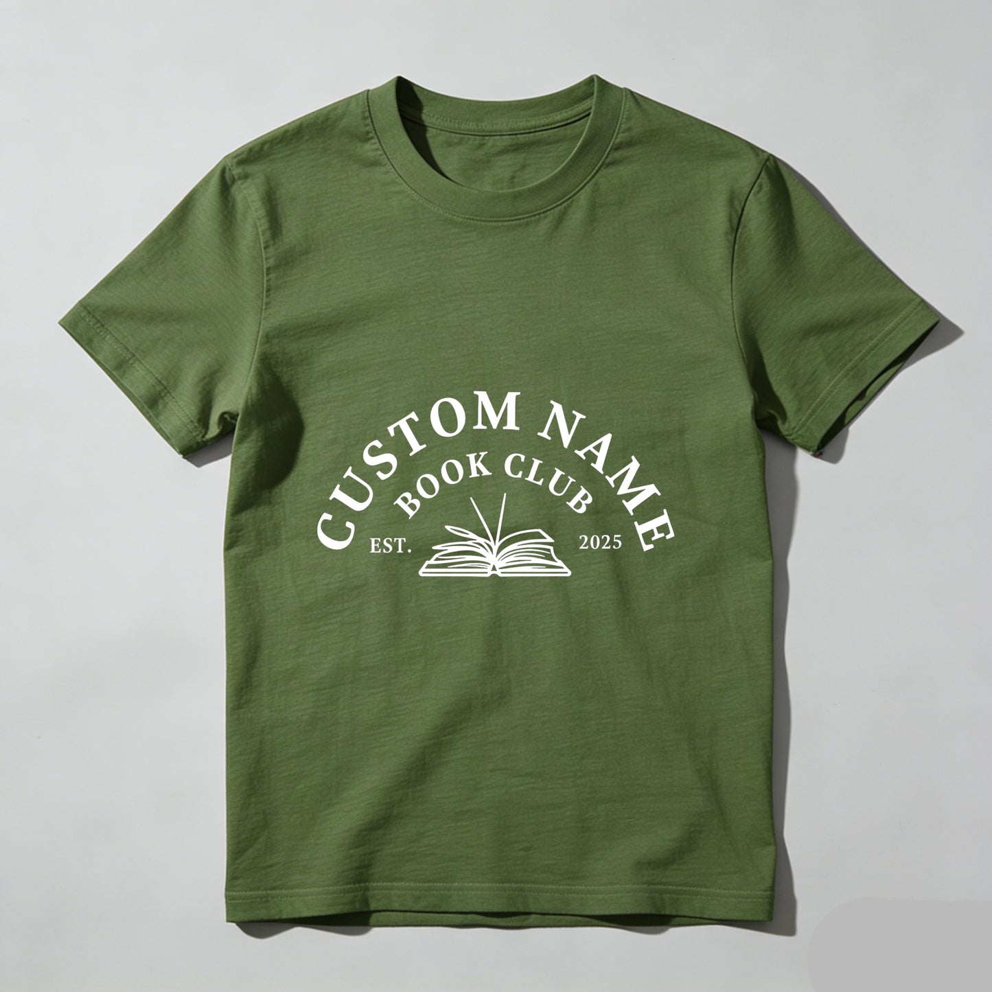 Wardrobecart Name Book Club Est 2025 Unisex Classic T-shirt