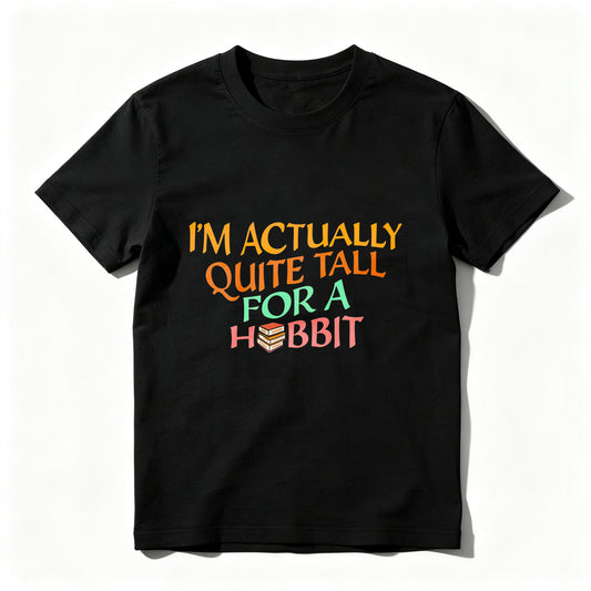 Wardrobecart I'm Actually Quite Tall For A Hobbit Unisex Classic T-shirt