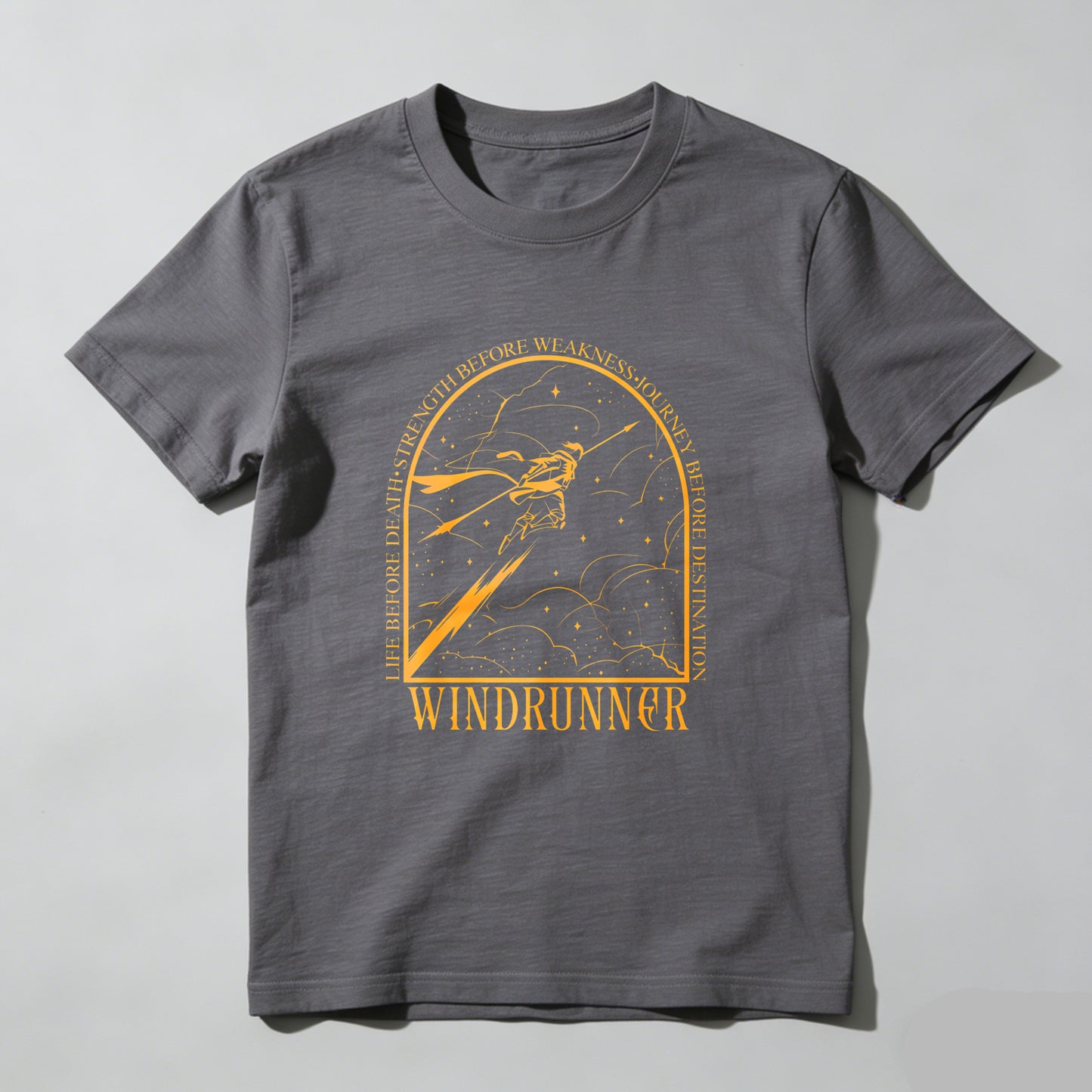 Wardrobecart Windrunner Before Death Strength Before Weakness Unisex Classic T-shirt