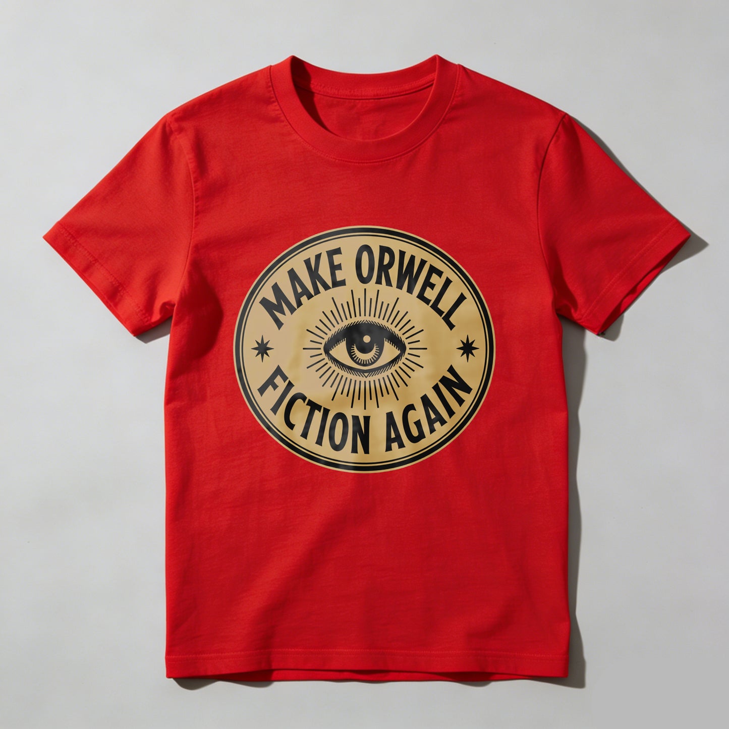 Wardrobecart Make Orwell Fiction Again Eye Symbol Unisex Classic T-shirt